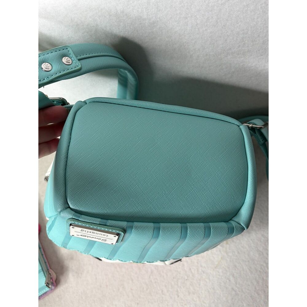 Loungefly Sanrio Hello Kitty cupcake mini backpack pastel colors and wallet - Picture 4 of 11
